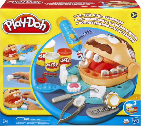 Play-Doh Bij de tandarts - Klei