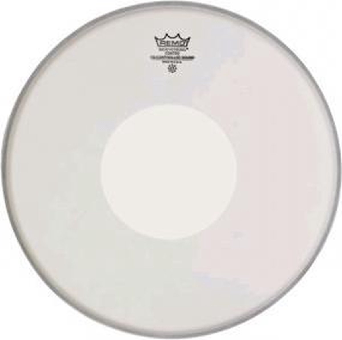 Remo CS-0114-00 Controlled Sound Coated 14 inch snaredrumvel, White Dot
