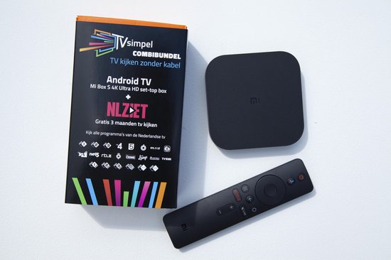 TV Simpel Combibundel NLZIET - 4K Mediaplayer - IPTV - Kijk NLZIET live & replay televisie zonder kabel - Kijk Netflix - Kijk Disney+
