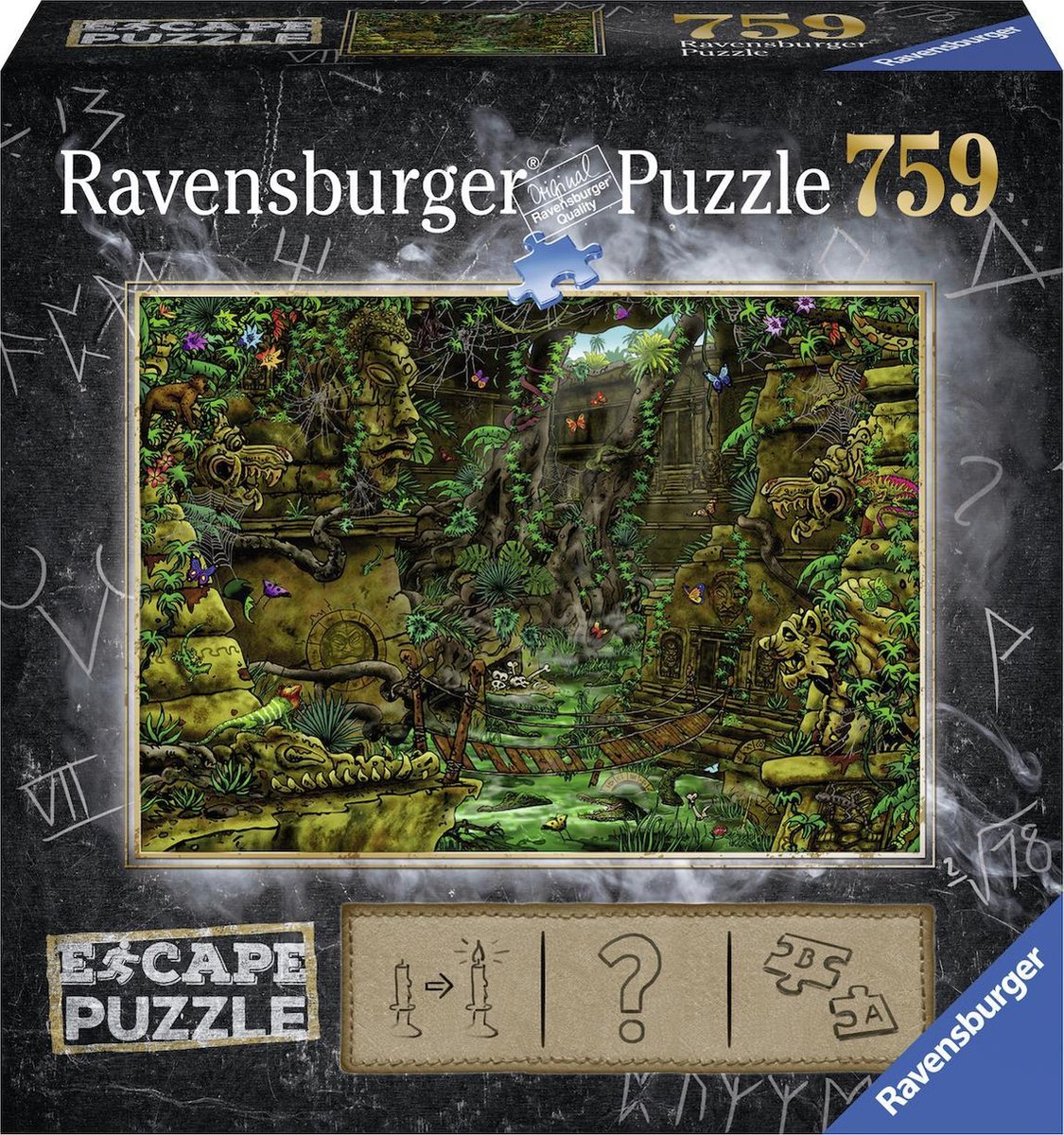 liberaal grijs interview Ravensburger Escape Puzzle 2 Temple Ankor Wat - 759 stukjes | bol.com