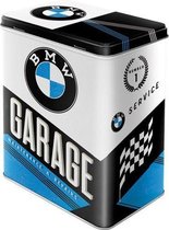 Bewaarblik - BMW Garage - relief uitgevoerd