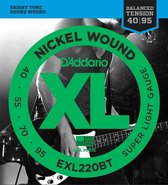 D'Addario EXL220BT Balanced Tension Super Light 40-95 040 bassnarenset