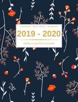 2019 - 2020 Planner Weekly And Monthly