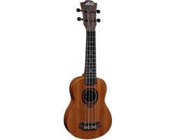 LAG Guitars Tiki Uku 8 TKU8C concert ukelele met gigbag