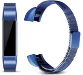 Milanees bandje  - Geschikt voor de Fitbit Alta / Alta HR - Blauw - Large