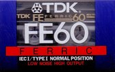 TDK FE 60 cassettebandje