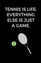 Life Is Tennis, Everything Else Is Just A Game.