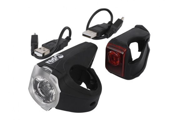 Red Cycling Products 20 Lux Urban LED Set fietsverlichting zwart | bol.com