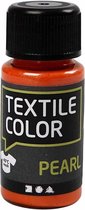Couleur textile, orange, perle, 50 ml
