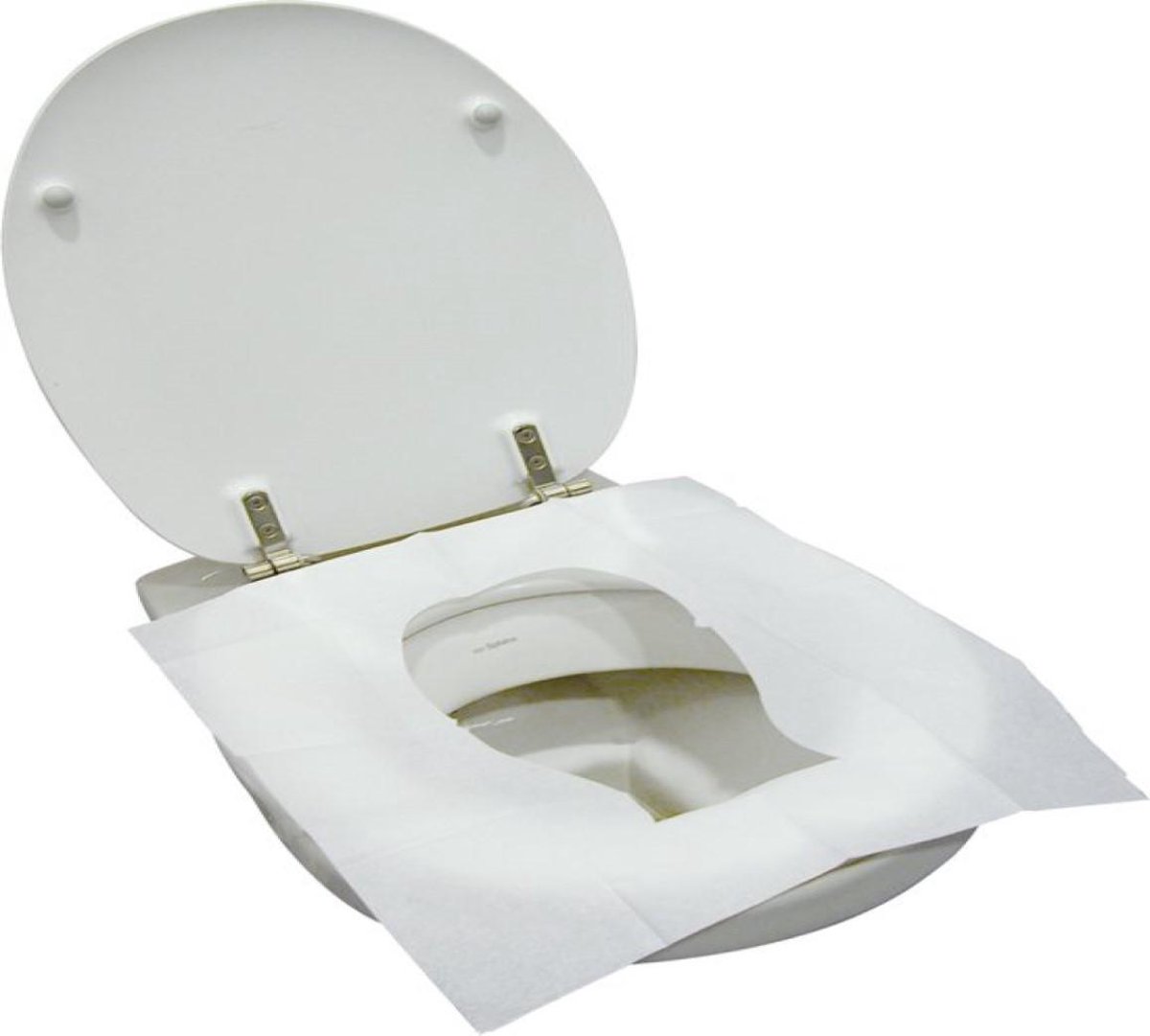 2pcs Housse de siège de toilette avec fermeture à glissière