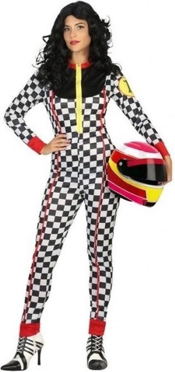 Boven hoofd en schouder Melodrama vertrekken Verkleed kostuum - race coureur - outfit voor dames - carnavalskleding -  voordelig... | bol.com