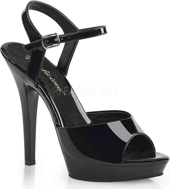 EU 35 = US 5 | LIP-109 | 5 Heel, 3/4 PF Ankle Strap Sandal