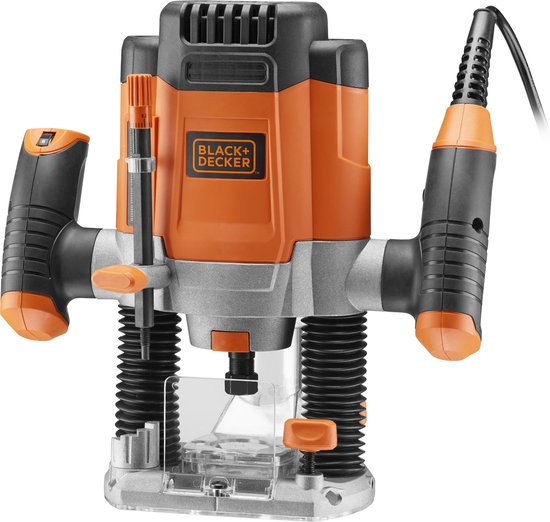 BLACK+DECKER Bovenfrees - 1200W - incl. accessoires en koffer