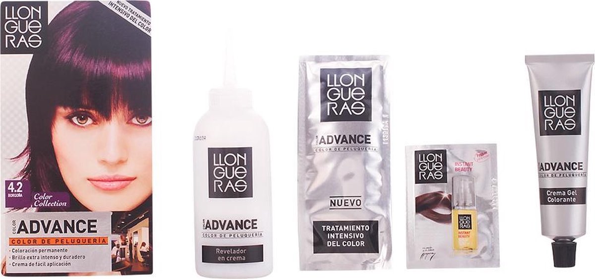 Llongueras - LLONGUERAS COLOR ADVANCE hair colour 42-bourgogne