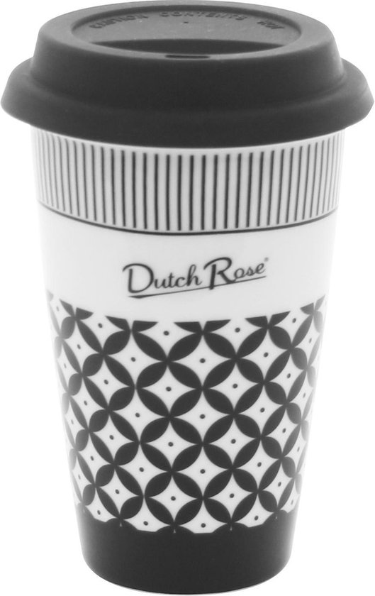 Dutch Rose Coffee to go Beker Rondje - 0.25 l | bol.com