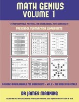 Preschool Subtraction Worksheets (Math Genius Vol 1): This book is designed for preschool teachers to challenge more able preschool students