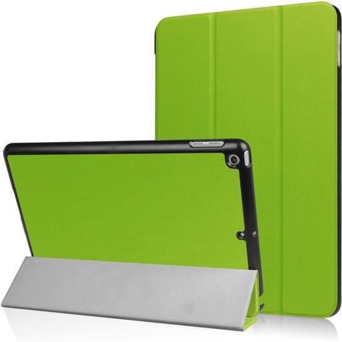 BTH iPad 2017/2018 Hoesje Book Case Smart Cover Tablet Hoes - Groen