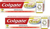 Colgate Total - Original - tandpasta - 2 x 75 ml