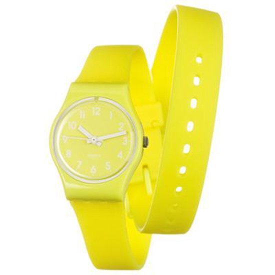 Swatch LJ106C Limetta - Horloge - 25 mm - Kunststof - Geel | bol.com