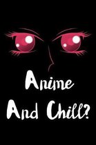 Anime And Chill Cute Cartoon Girl