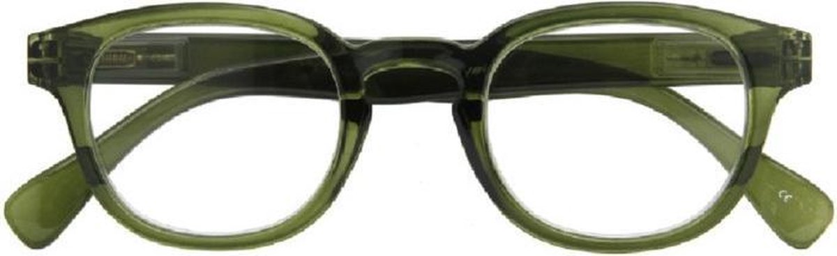 Croon Leesbril Montel Unisex Donkergroen Sterkte +1,00