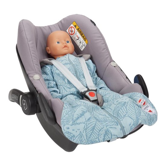 Lodger Baby slaapzak - Hopper BotAnimal - Blauw - Lange mouw - 50/62
