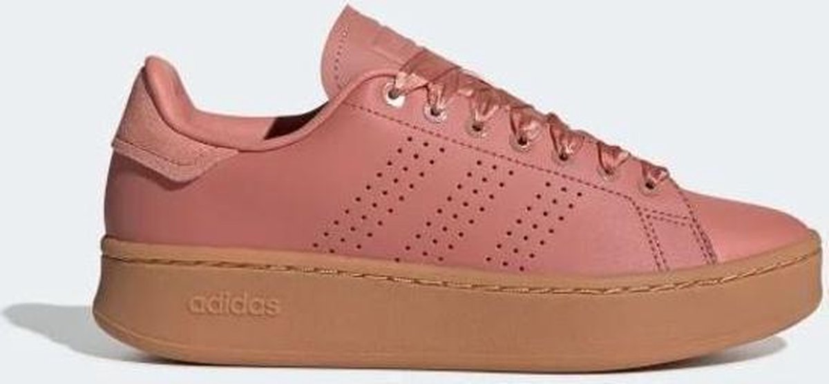 Adidas Advantage Bold Dames Sneakers Raw Pink/Gum10 - Schoenen.nl