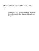 Michigan's Early Implementation of the Small Cities Community Development Block Grant Program