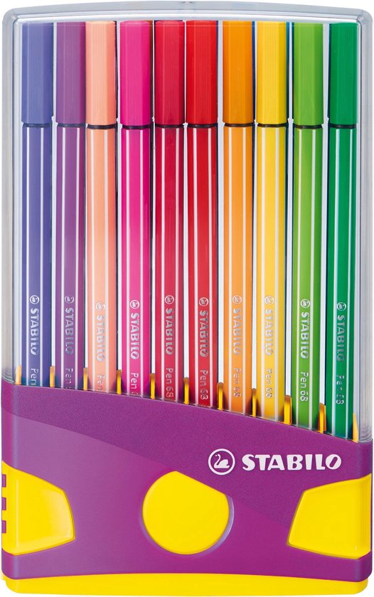 Afbeelding van het spel STABILO pen 68 colorparade lila