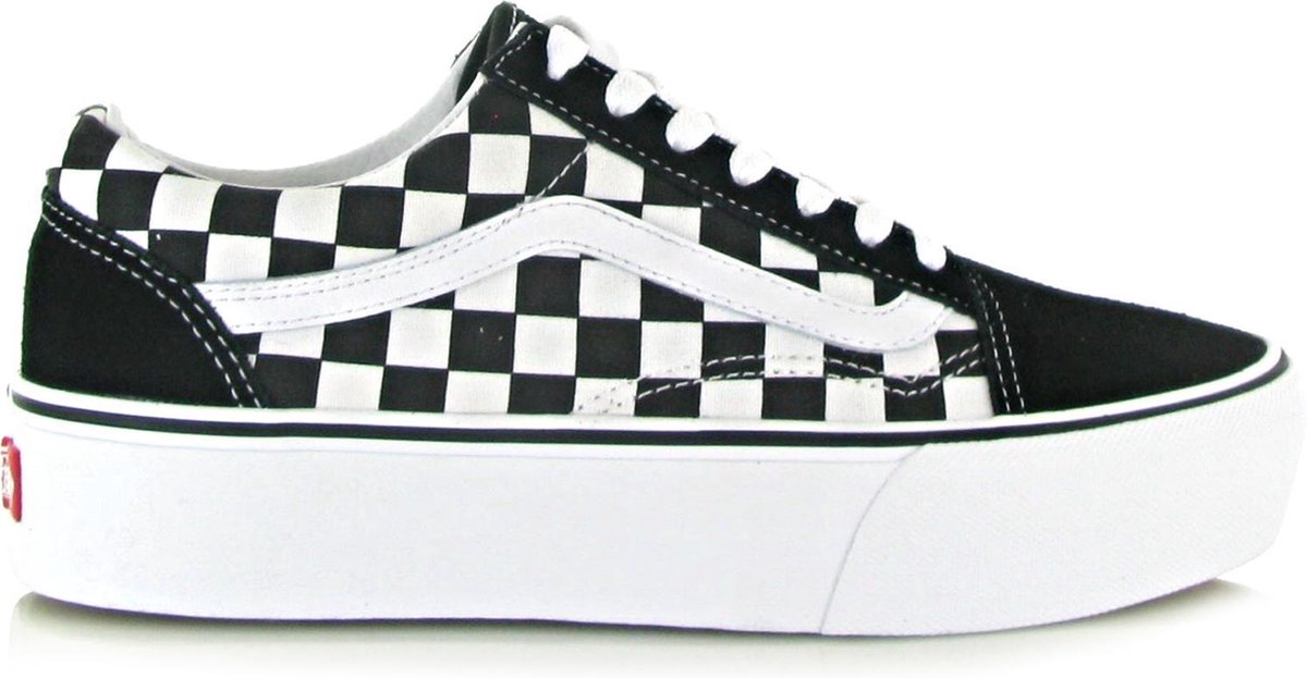 Vans Ua Old Skool Platform Sneakers - Dames - Zwart