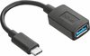 Trust Calyx - USB-C naar USB-A adapter - Zwart