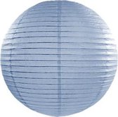 Lampion lichtblauw 20 cm - 2 stuks