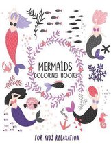 Mermaid Coloring Books for Kids relaxation