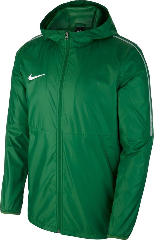 Nike Dry Park 18 Voetbal Sportjas - Maat 116 - Unisex - donker groen/wit |  bol.com