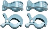 Lodger Swaddle Clips - Blauw - 4 stuks