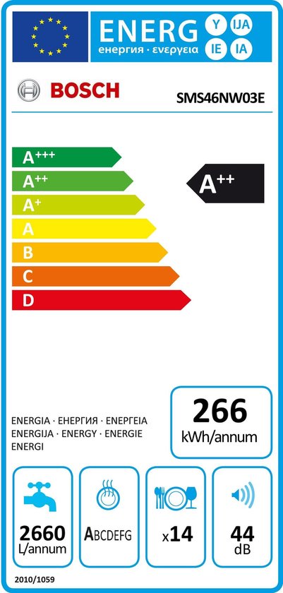 Bosch SMS46NW03E