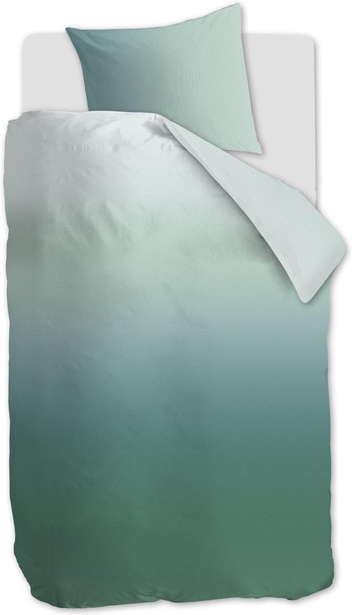 KARDOL Phenomena Dekbedovertrek - Eenpersoons - 140x200/220 cm - Blue Green - Kardol