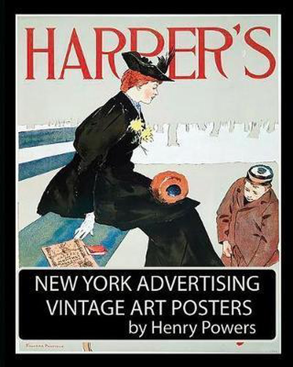 New York Advertising Vintage Art Posters van Henry Powers