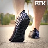 BTK Running Slippers Unisex - Zwart - Maat 35-36