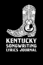 Kentucky Songwriting Lyrics Journal