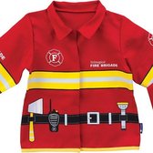 Brandweerjas met Lange Mouw - Imaginarium - Verkleedkleding Brandweer - 3-6 Jaar
