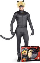 VIVING COSTUMES / JUINSA - Miraculous zwarte kat kostuum voor volwassenen - XS