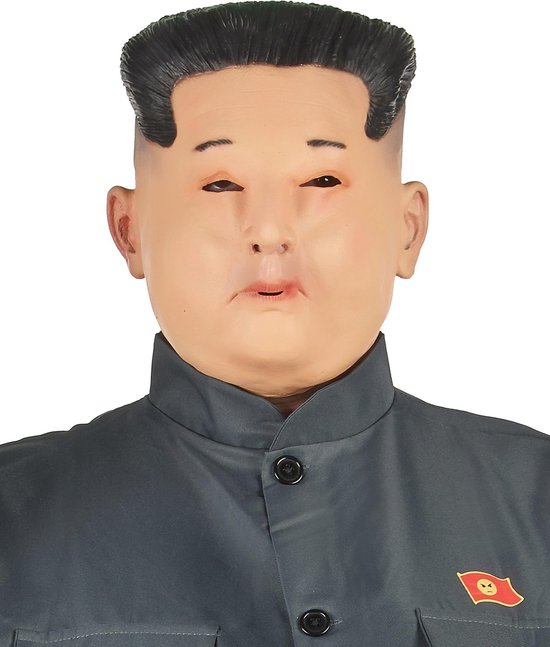 Masque dictateur coréen luxe adulte
