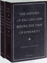 History of English Law Before the Time o