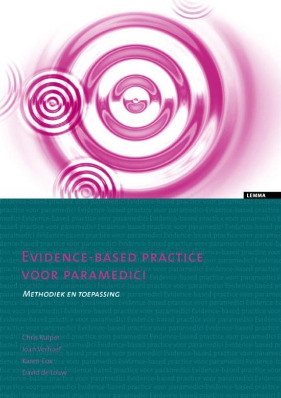Samenvatting Boek Evidence based practice voor paramedici
