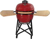 Kamado Grill Medium 20Inch Red Fonteyn