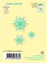Leane Creatief - stempel Snow flakes 55.9869