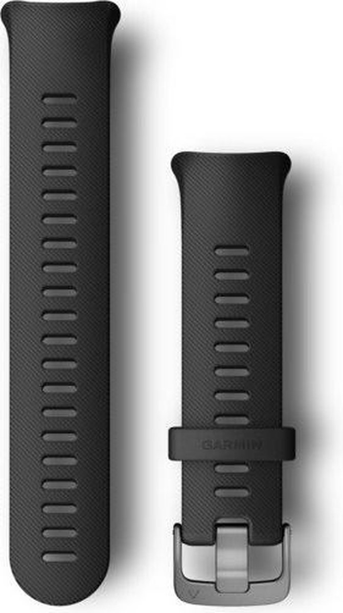 Garmin Forerunner 45 Siliconen Horlogebandje - Polsbandje - Wearablebandje  - Zwart
