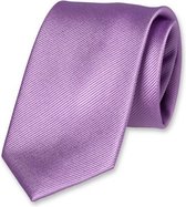 E.L. Cravatte Stropdas - Lila - 100% Zijde