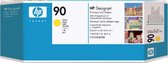 HP 90 - Printkop C5057A - Geel / Yellow - Incl. reiniger